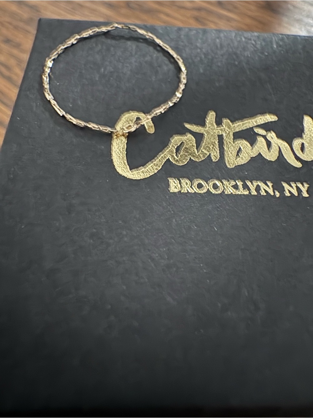 Catbird Hundred Summers Gold Chain Ring
Catbird Jewelry - Picture 9 of 16